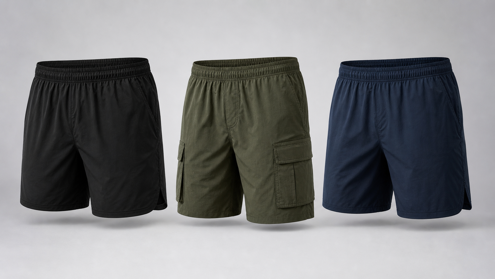 Wholesale sports shorts for gym, training, cargo, and running lines — built to scale.