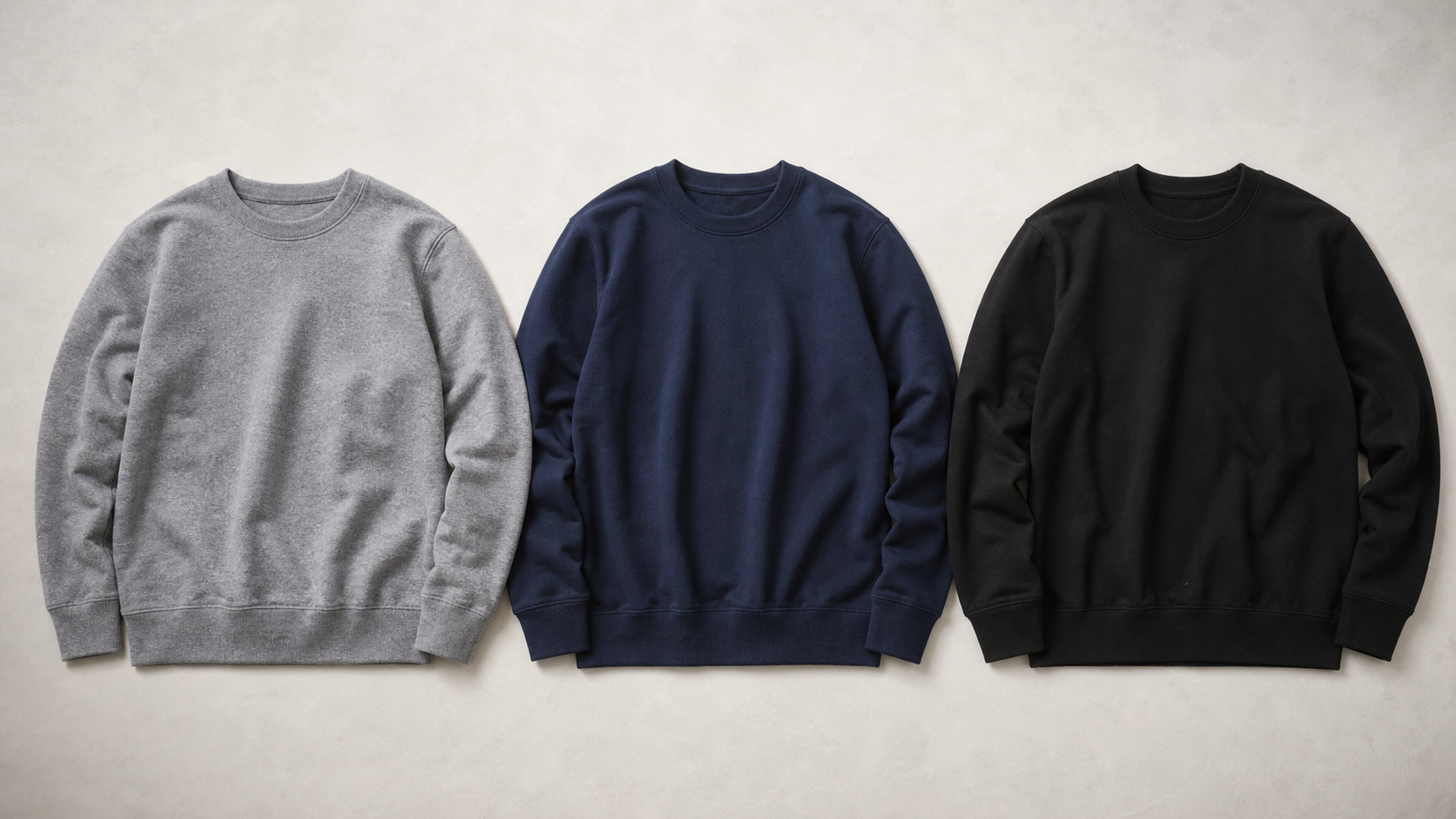 Wholesale crewneck sweatshirts — built for brands that reorder at volume.