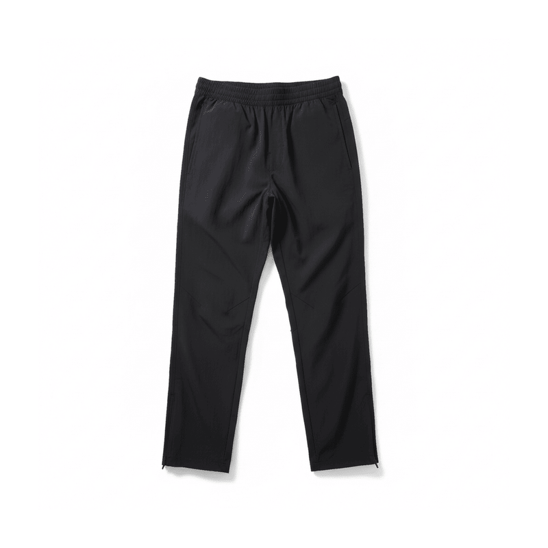 Cuffed Zip-Pocket Outdoor Pants — 88% Nylon / 12% Spandex