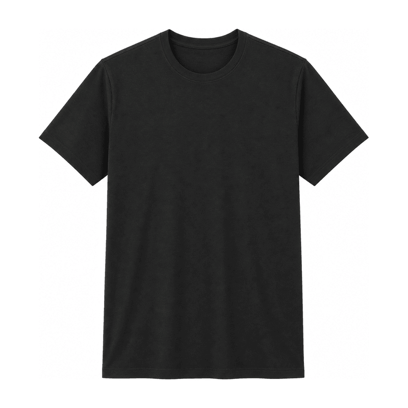High-Stretch Soft-Touch Tee — Polyester 100%