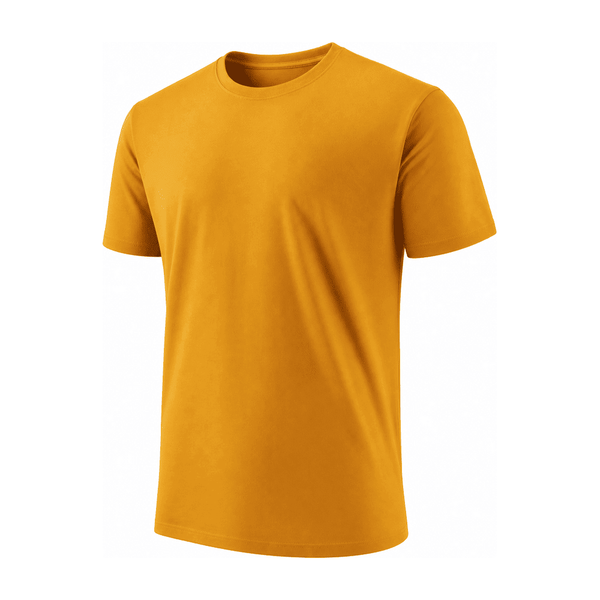 High-Stretch Matte Knit Tee — Polyester 100%
