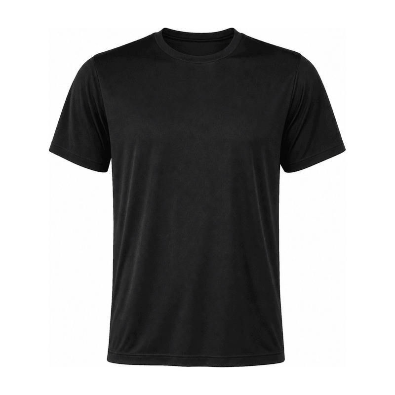 4D Raindrop Texture Tee — Polyester 100%
