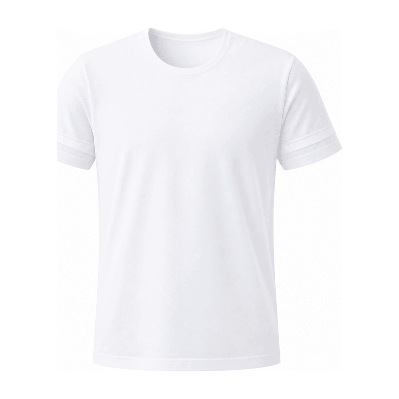 Cooling Dual-Twist Stretch Tee — Polyester 87% / Spandex 13%