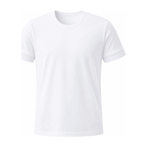 Cooling Dual-Twist Stretch Tee — Polyester 87% / Spandex 13%