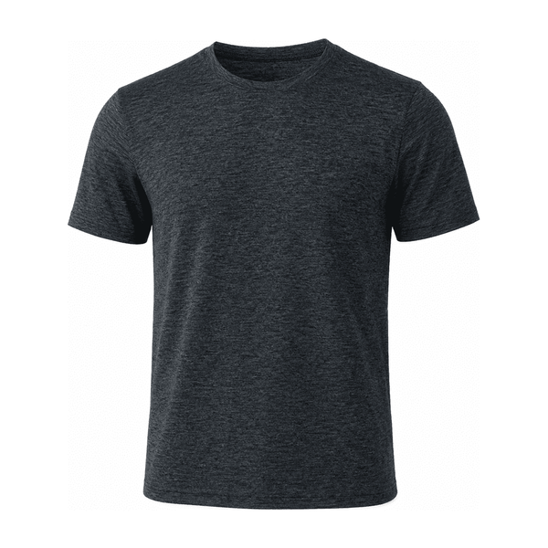 Nylon-Look Mesh Tee — Polyester 91% / Spandex 9%