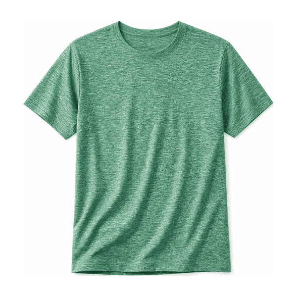 Colorblock Check Tee — Polyester 100%