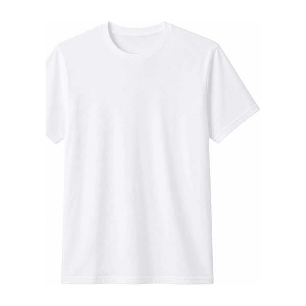 Cotton-Linen Feel Tee Light — Polyester 100%