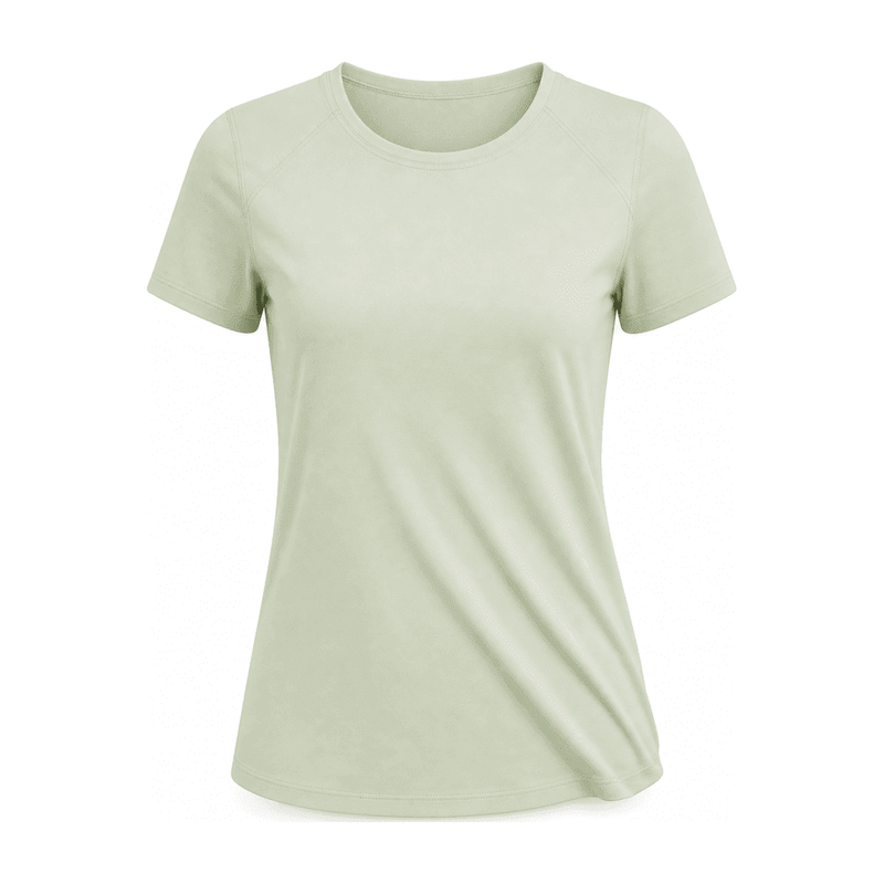 Cool Cloud Silk Tee — Polyester 86% / Spandex 14%
