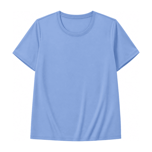 Ice Silk Jersey Crew Tee — Nylon 87% / Spandex 13%