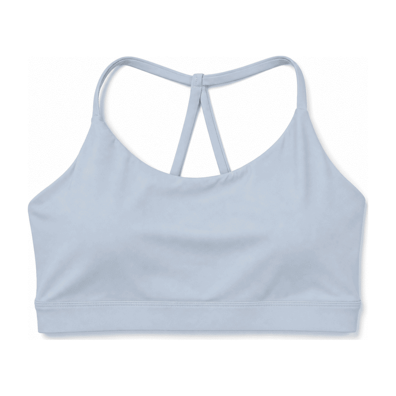 Triangle Back Sports Bra — Nylon 81% / Spandex 19%