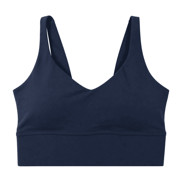 Wide-Strap Tank / Deep U-Back Sports Bra — Nylon 81% / Spandex 19%