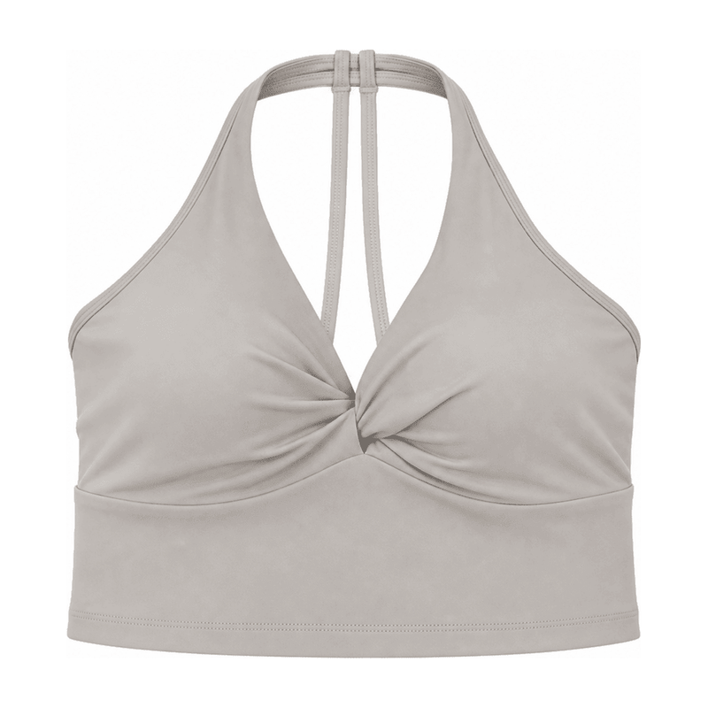 Butterfly Twist / Adjustable Back Sports Bra — Nylon 81% / Spandex 19%