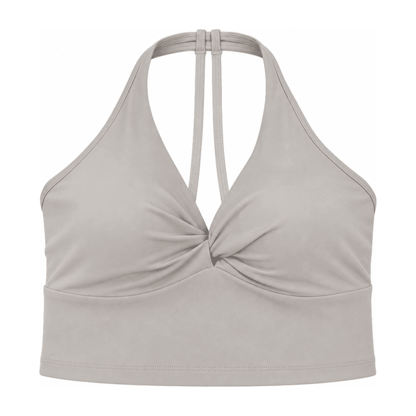 Butterfly Twist / Adjustable Back Sports Bra — Nylon 81% / Spandex 19%