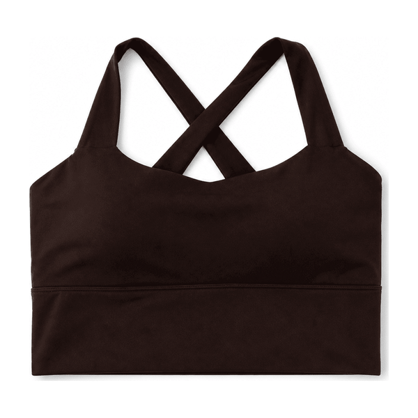 Sweetheart Neck / Wide X-Back Sports Bra — Nylon 81% / Spandex 19%