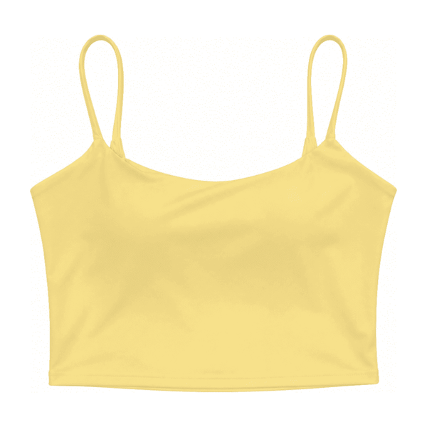 Wide U-Neck / Butterfly Back Sports Bra — Nylon 91% / Spandex 9%