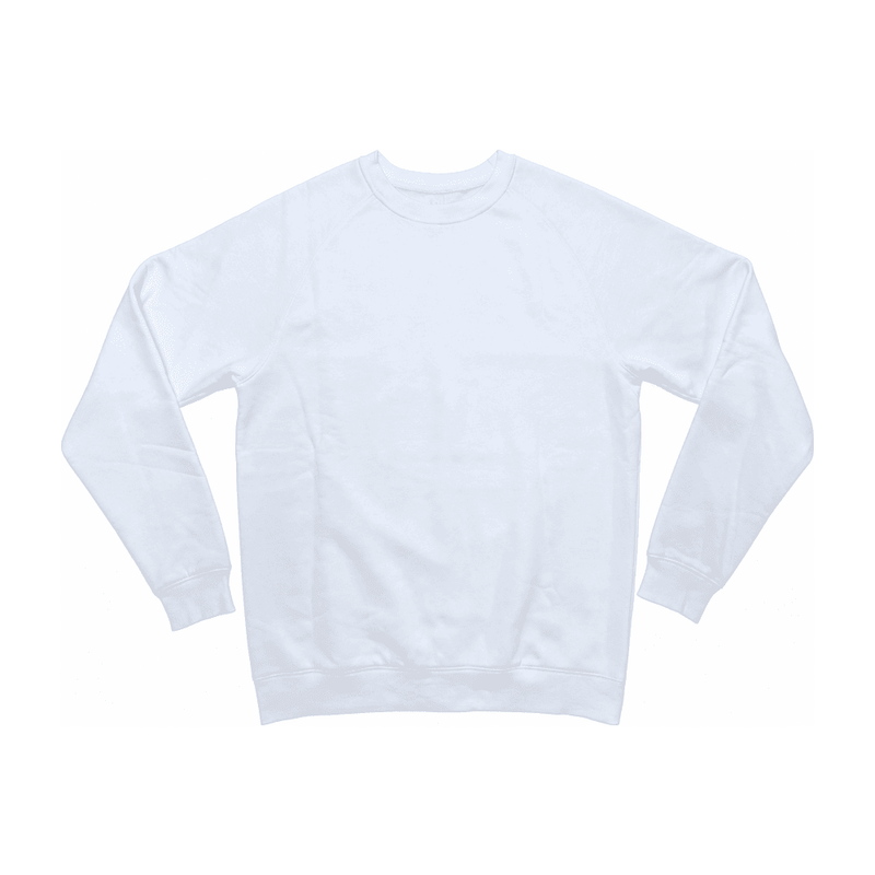 Relaxed Fit Crewneck Sweatshirt — Cotton 50% / Polyester 50%