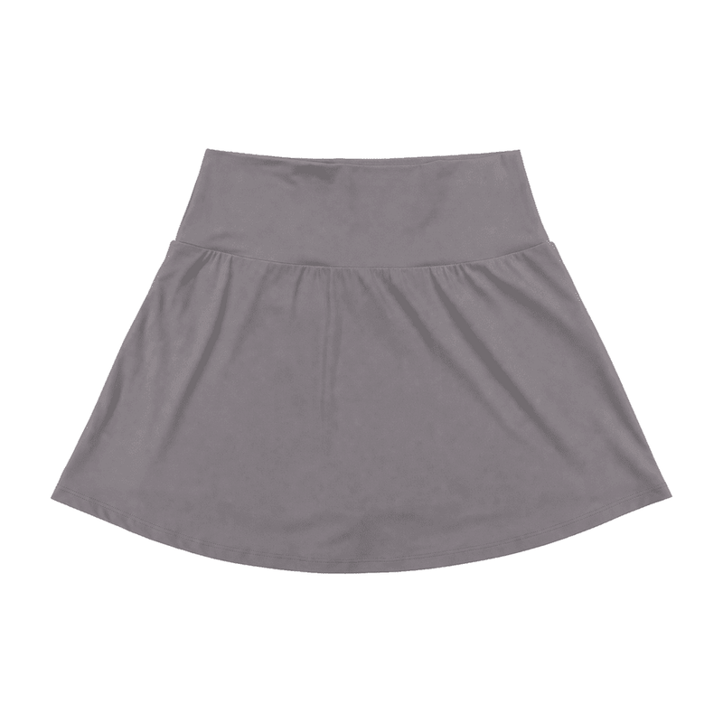 No Pocket Layered-Look Skirt — Nylon 81% / Spandex 19%