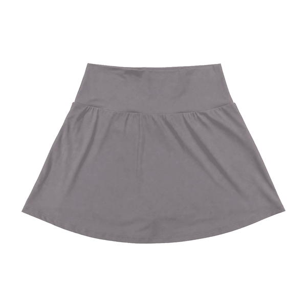 No Pocket Layered-Look Skirt — Nylon 81% / Spandex 19%