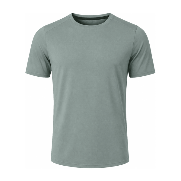 Fine Grid Performance Tee — Polyester 86% / Spandex 14%