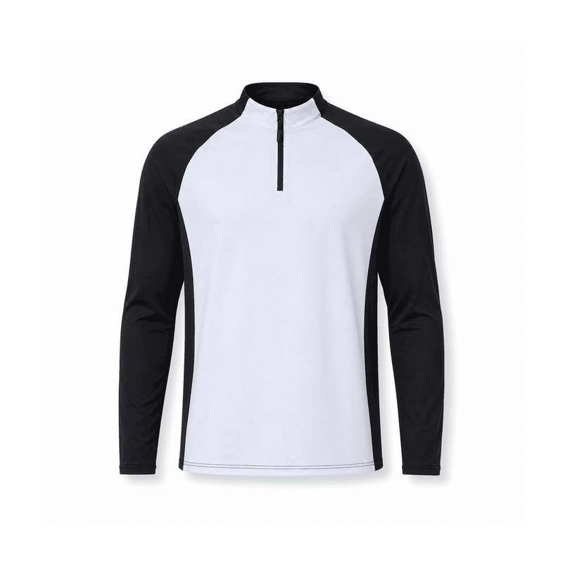 Men's Breathable Half-Zip Top — Nylon 95% / Spandex 5%