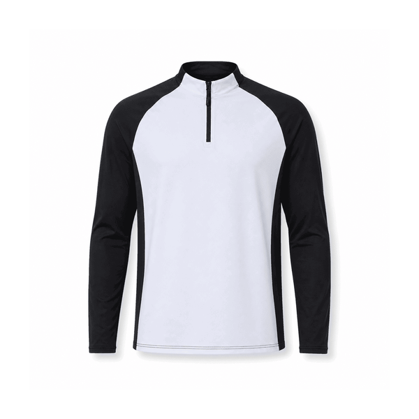Men's Breathable Half-Zip Top — Nylon 95% / Spandex 5%