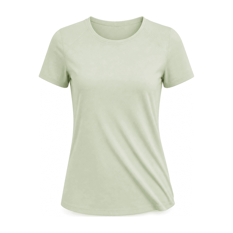 Cool Cloud Silk Tee — Polyester 86% / Spandex 14%