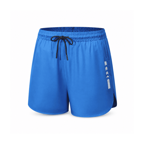 Men's Double-Layer Quick-Dry Shorts — Polyester 95% / Spandex 5%