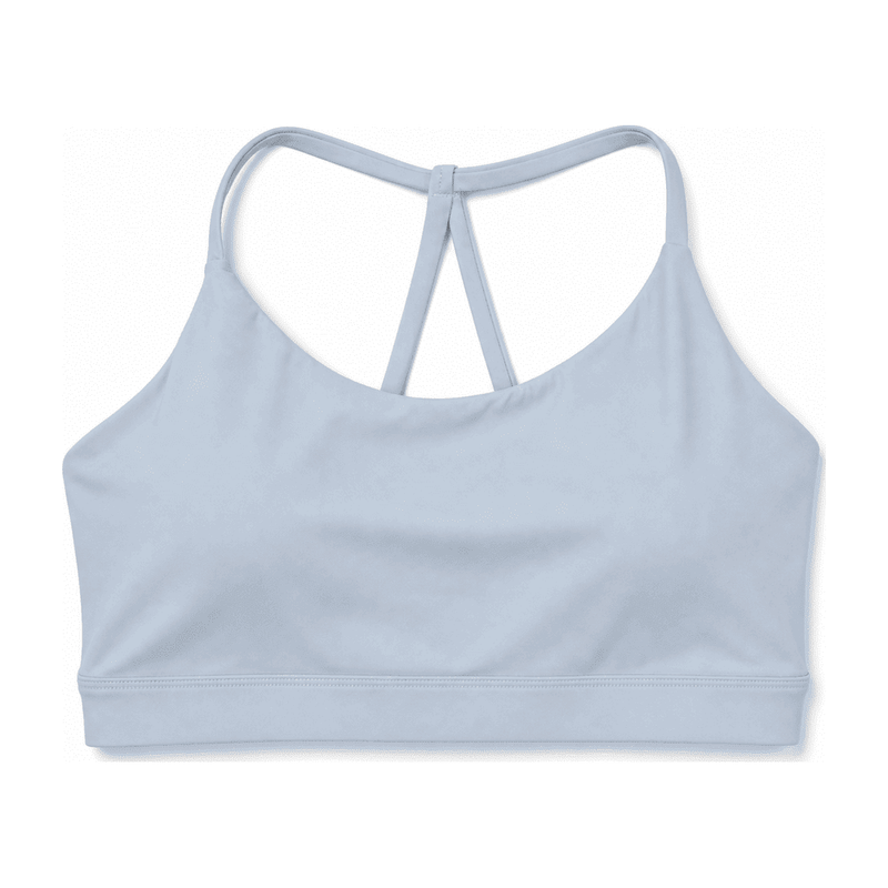 Triangle Back Sports Bra — Nylon 81% / Spandex 19%