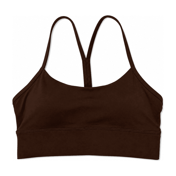 Y-Back / Wide Hem Sports Bra — Nylon 81% / Spandex 19%