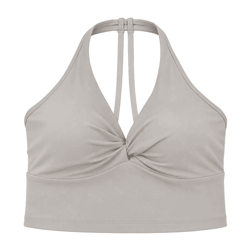 Butterfly Twist / Adjustable Back Sports Bra — Nylon 81% / Spandex 19%