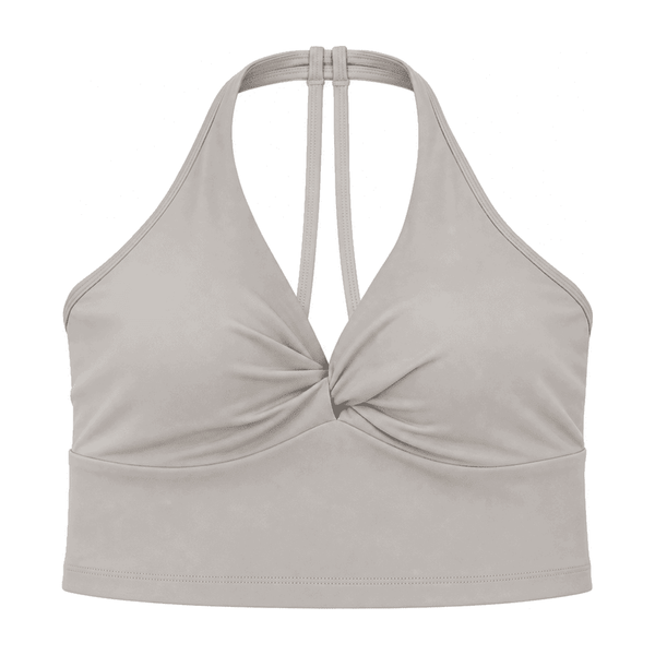 Butterfly Twist / Adjustable Back Sports Bra — Nylon 81% / Spandex 19%