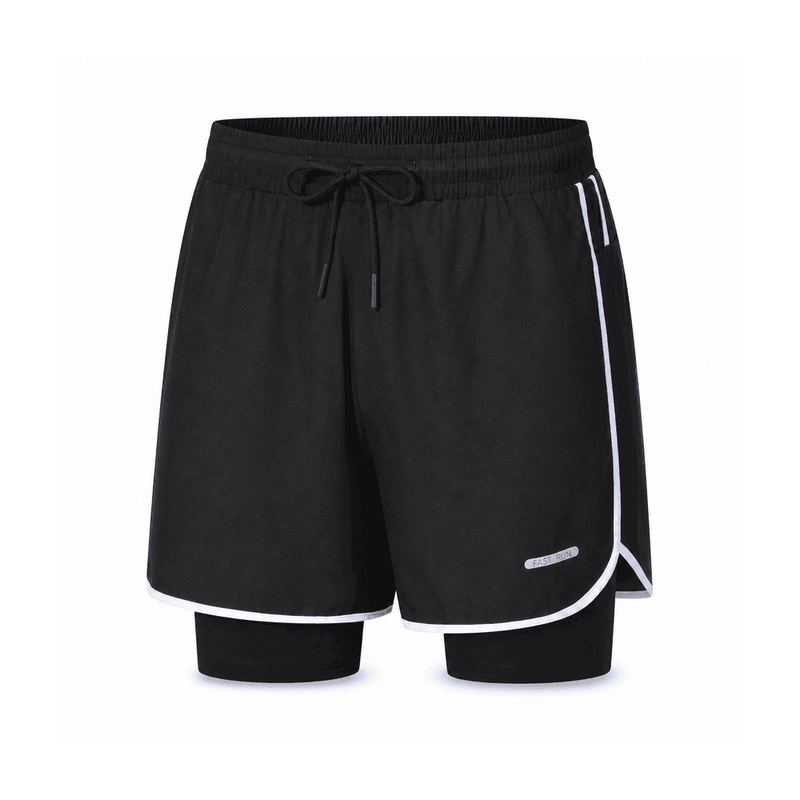 Men's Running Shorts — Polyester 95% / Spandex 5%