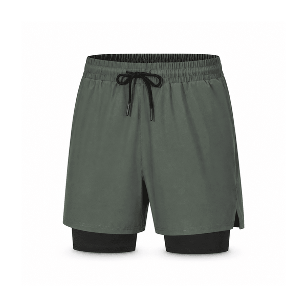 Men's Running Shorts — Polyester 95% / Spandex 5%