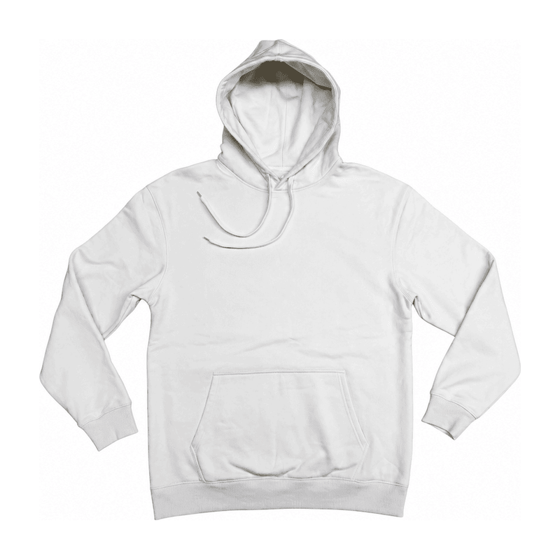 Relaxed Fit Pullover Hoodie — Cotton 50% / Polyester 50%