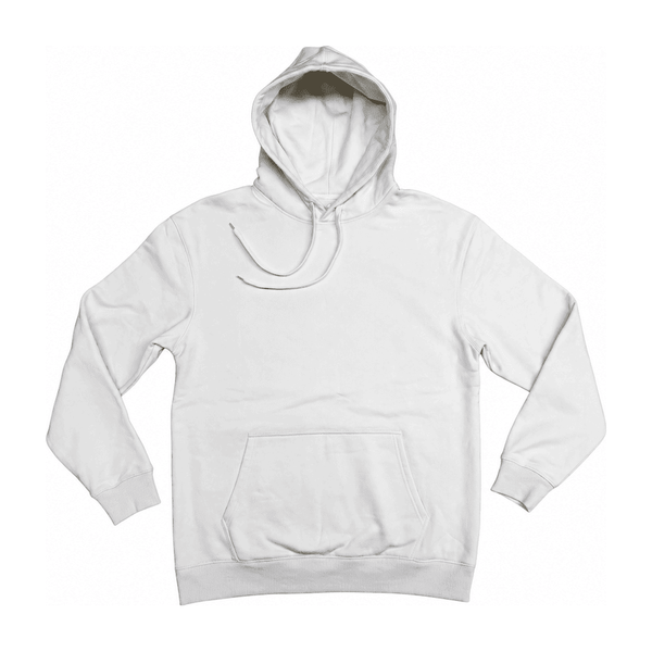 Relaxed Fit Pullover Hoodie — Cotton 50% / Polyester 50%