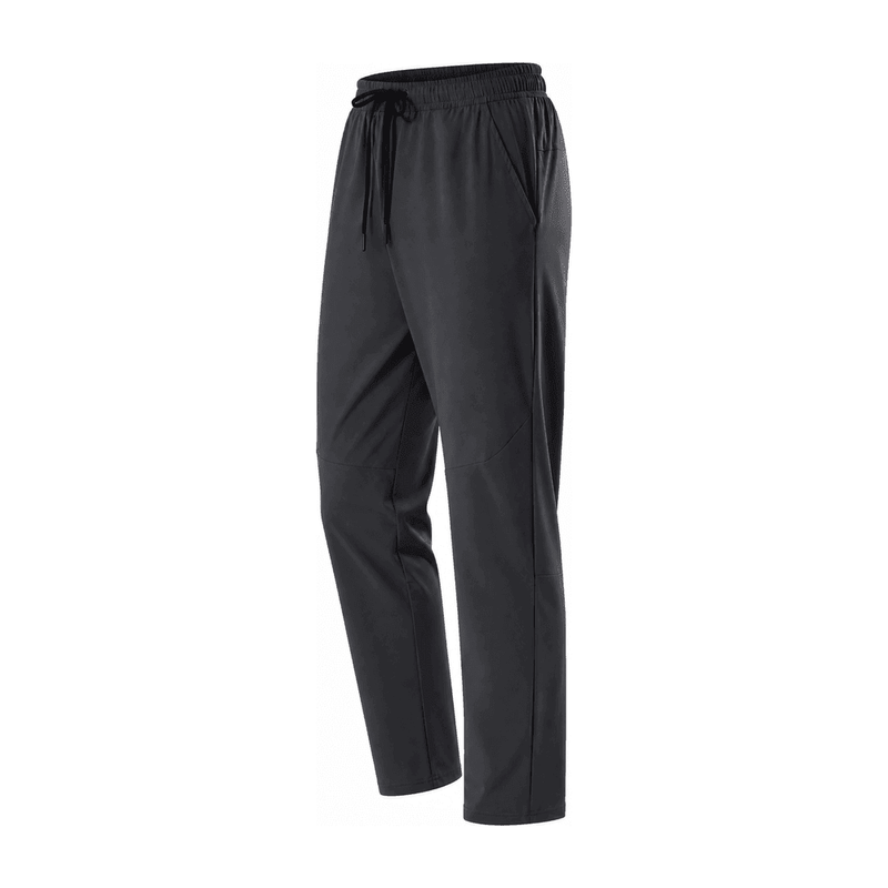 Paneled Training Pants with Back Zip Pocket — 78% Nylon / 22% Spandex