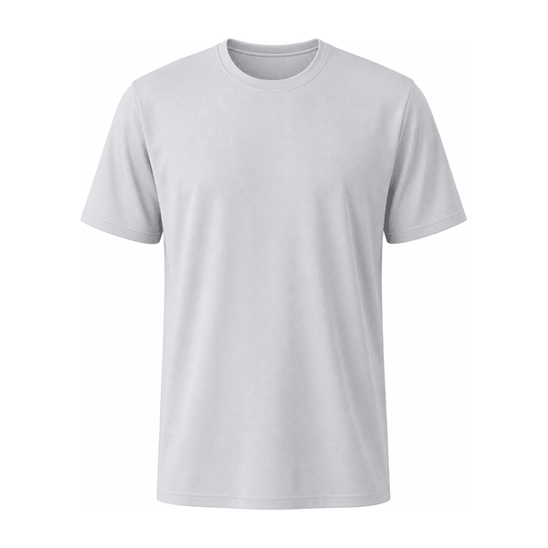 Fine-Grid Performance T-Shirt — 90% Polyester / 10% Spandex