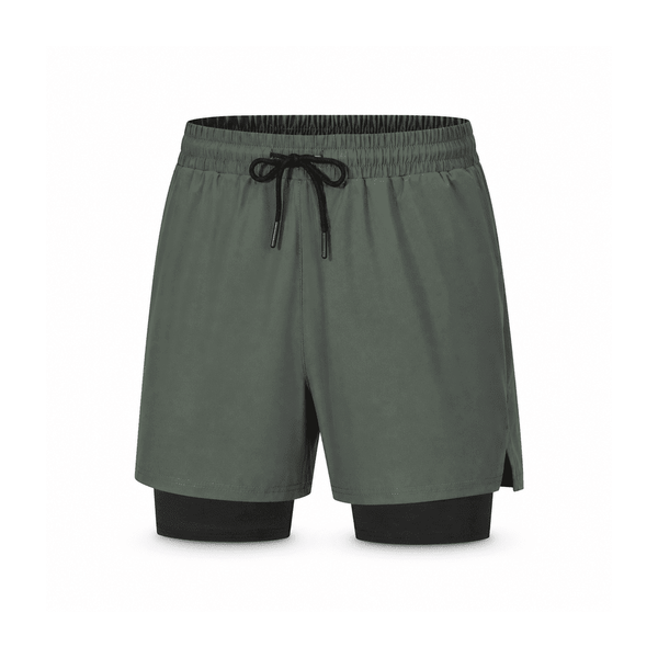 Men's Running Shorts — Polyester 95% / Spandex 5%