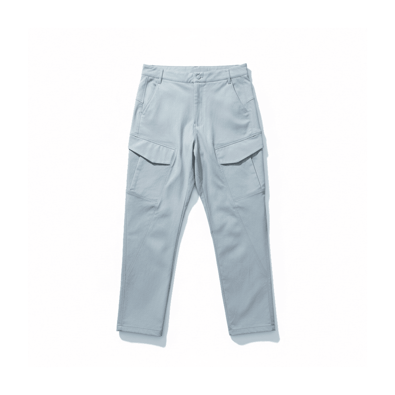 Cargo-Pocket Outdoor Pants — 90% Nylon / 10% Spandex
